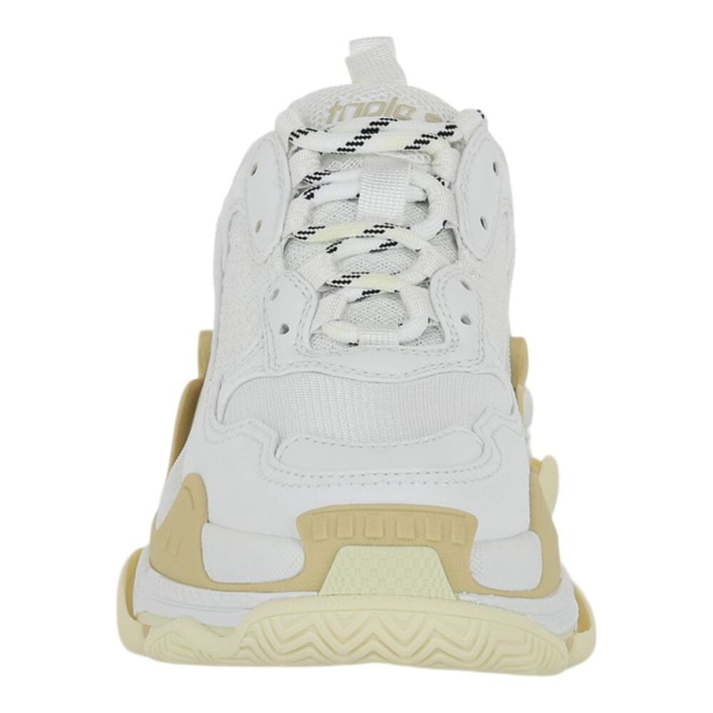 Balenciaga Triple S Low-Top Sneakers White Womens - Picture 4 of 6